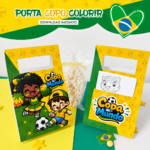 Arquivo Copa do Mundo Porta Copo Colorir