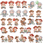 Kit Digital Toy Story Baby Aquarela - Imagem 3